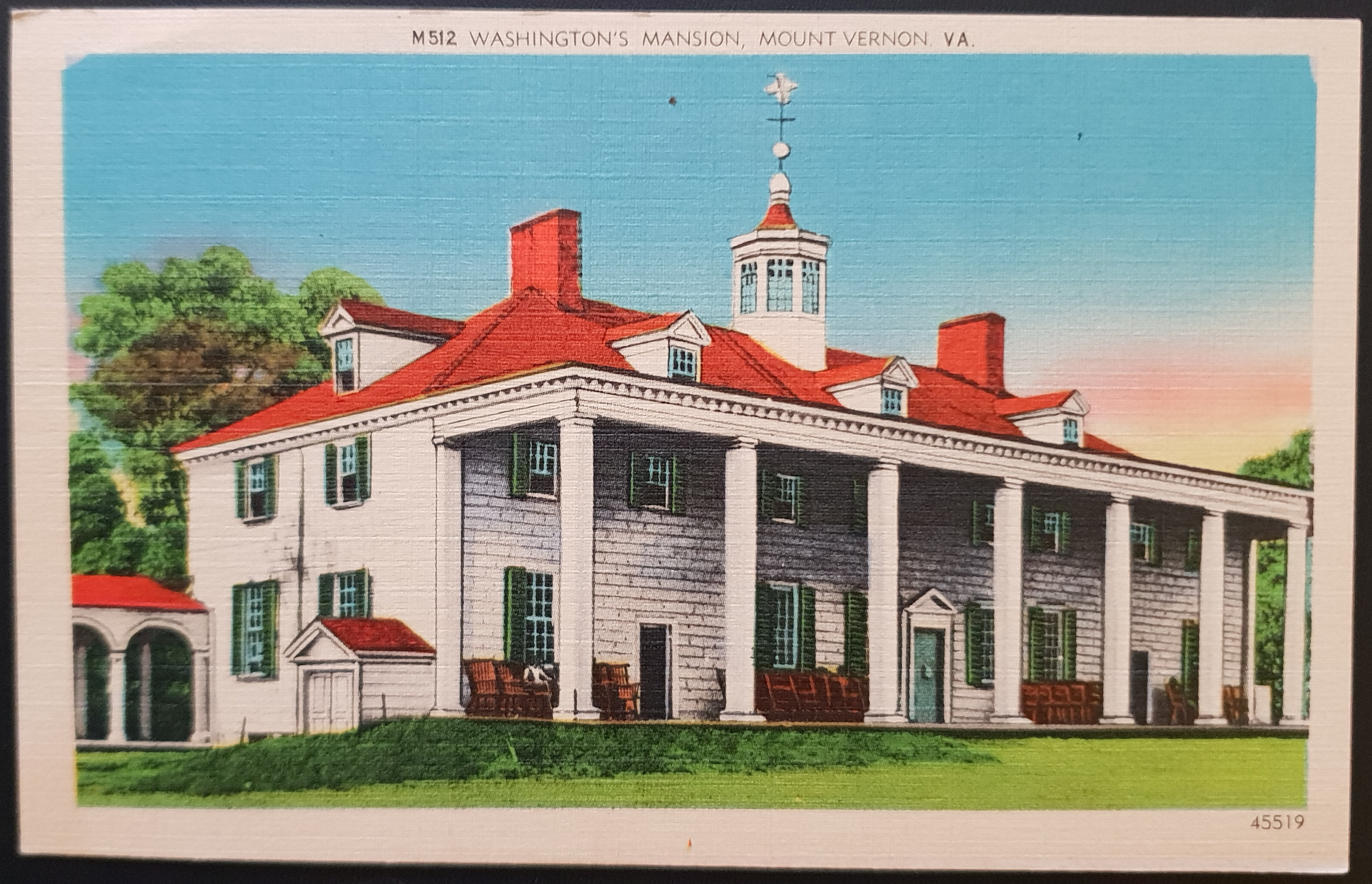 (image for) postcard USA - VA - Virginia #0012